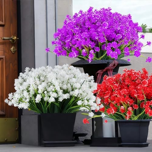 16-Bundle Artificial White Daffodil Flowers