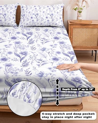 Chees D Zone King Fitted Sheet with Deep Pocket and Elastic 1