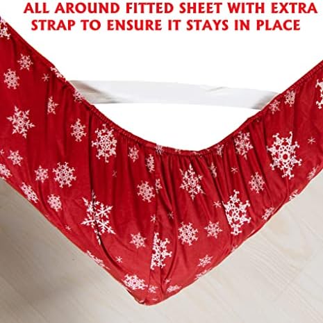 Elegant Comfort Holiday Pattern Bedding Set Twin XL