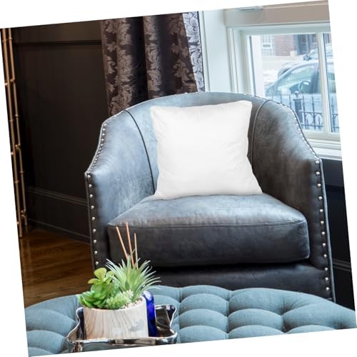 ibasenice Fabric Pillowcase Anti-Hair Lining Sleeve for Sofa Pillows