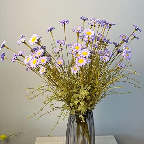 6PCS Artificial Daisy Flowers for Home Decor White