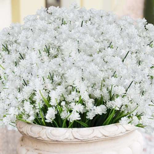 16-Bundle Artificial White Daffodil Flowers