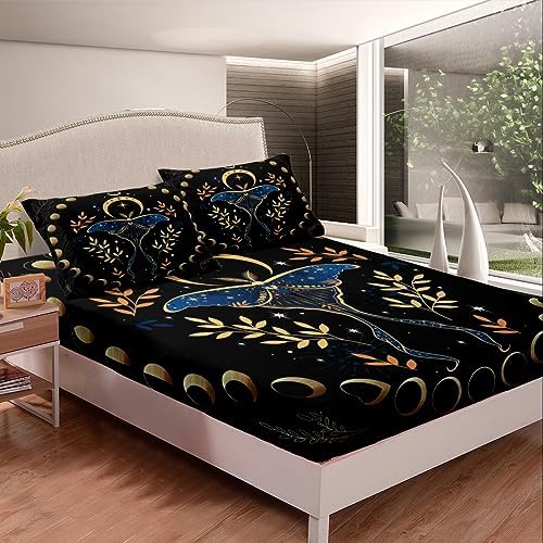 Castle Fairy Gothic Moth Queen Bedding Set