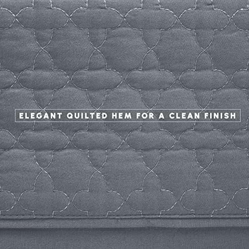 Elegant Comfort Luxurious 4-Piece Quilted Bed Sheet Set