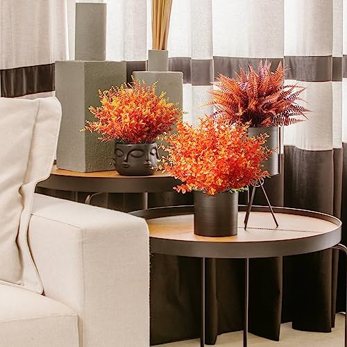 18PCS Artificial Fall Flowers for Garden and Home Decor