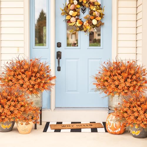 TORONTOKYO 40 Bundle Artificial Fall Flowers UV Resistant