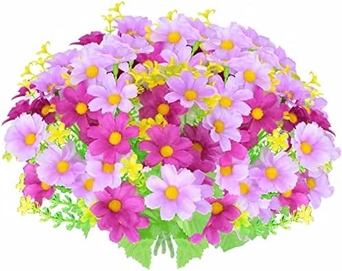 Artificial Daisy Flowers 6 Bundles for Home Decor