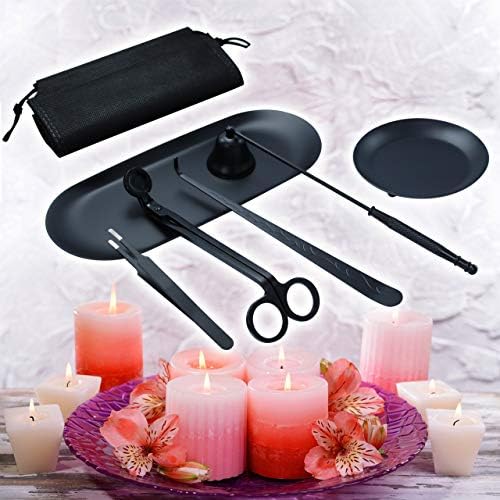 DIKOO 7 in 1 Candle Snuffer Stainless Steel Set
