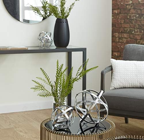 Deco 79 Modern Metal Sculpture Set of 3 6 8 10