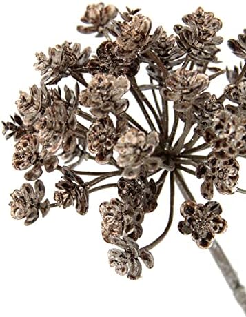 Flair Flower Metallic Dill Branch with Glitter