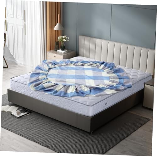 GLSTOY Twin Bed Fitted Sheet Polyester Cooling Mattress Cover 1