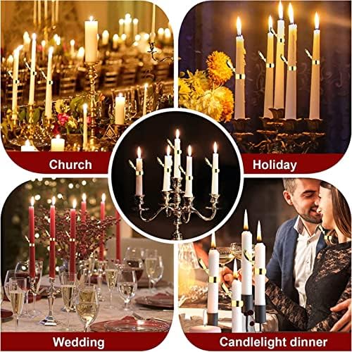 Horoper Candle Snuffer Clip On Kit 4 Pcs Gold