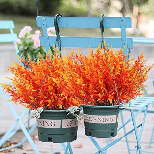 RECUTMS Artificial Lavender Flowers 36-Bundle UV Resistant Decor