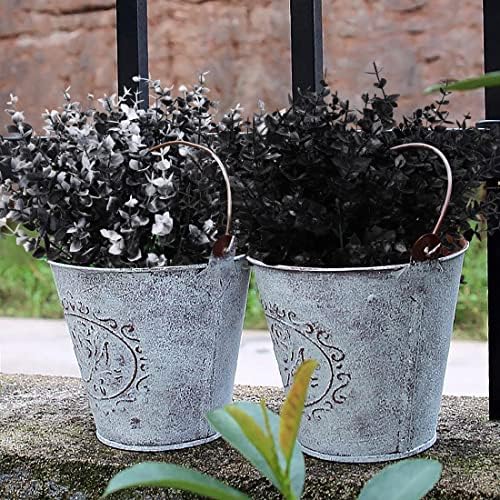RECUTMS 12 Pcs Black Artificial Flowers Decor