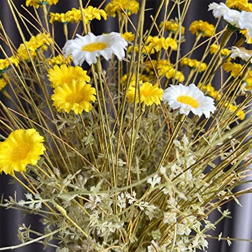 6PCS Artificial Daisy Flowers for Home Decor White