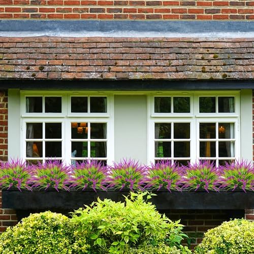 10 Bundles Fuchsia Artificial Flowers for Home Decor