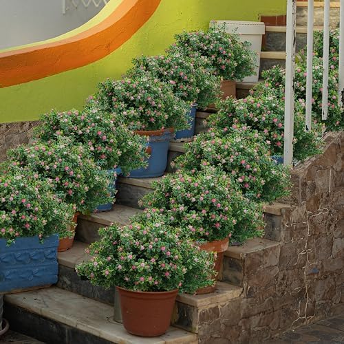 JIFTOK Artificial Flowers for Outdoor Indoor Decor
