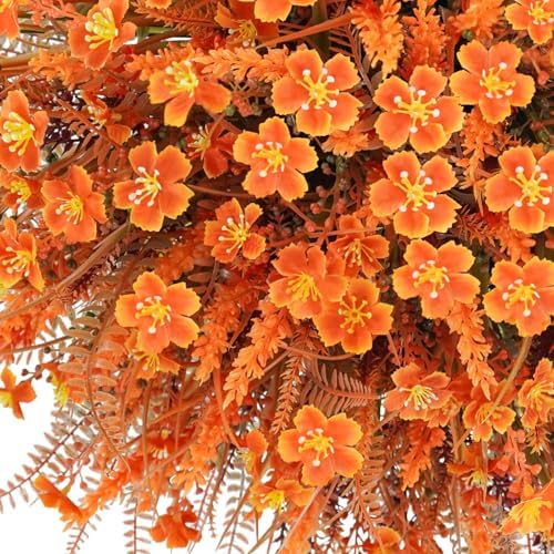 TORONTOKYO 40 Bundle Artificial Fall Flowers UV Resistant