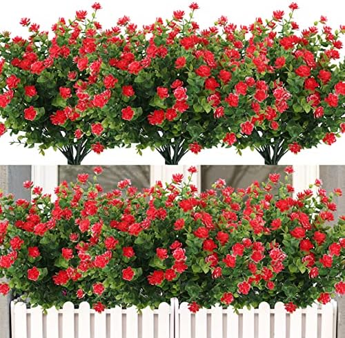RECUTMS 12 Bundles Artificial Faux Lotus Flowers