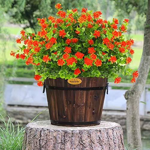 DRT DERUITAI Artificial Flowers Outdoor Decor Bundle